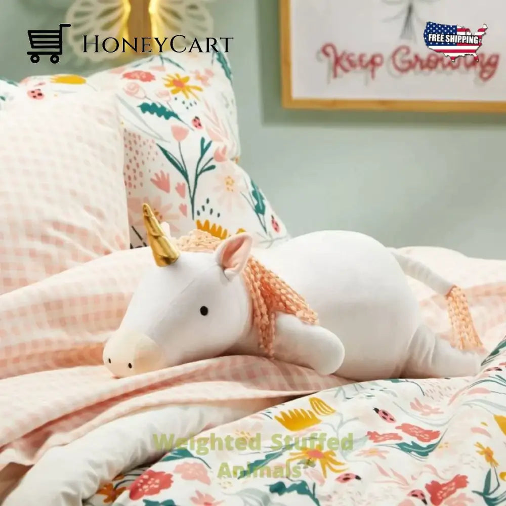 My Sleeping Buddy - Weighted Plush Toy Unicorn / Standard (16In/40Cm)