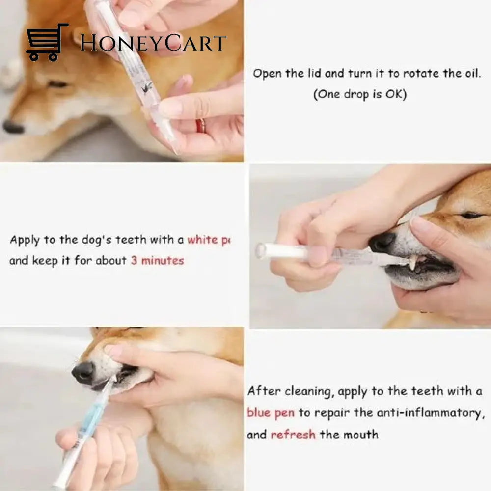 Natural Plant Substance - Pet Teeth Repairing Kit Tool