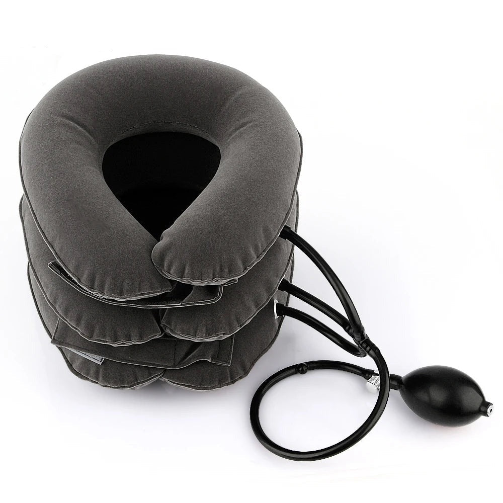 Neck And Shoulder Stretcher Collar - Relief of Chronic Pain through Alignment of Neck and Shoulders