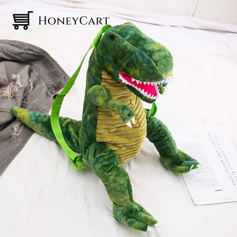 New Dinosaur Backpack Green
