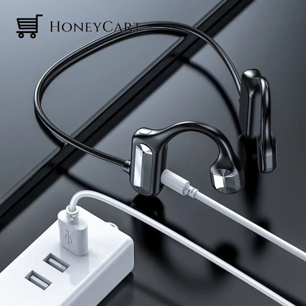 New Waterproof Bone Conduction Headphones Bluetooth Wireless Headset Wjj-0624