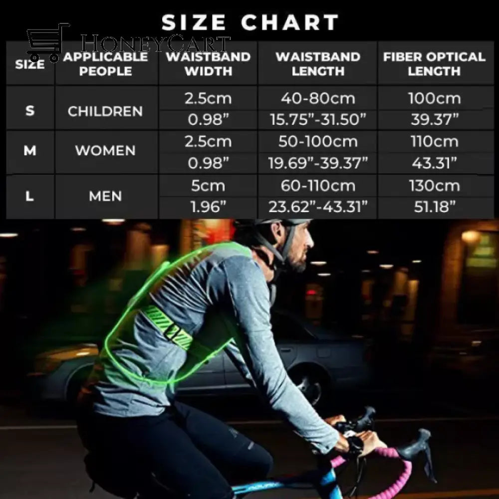Night-Safe Multi-Color Illuminated Reflective Strap Ltt-Dailylivinggoods