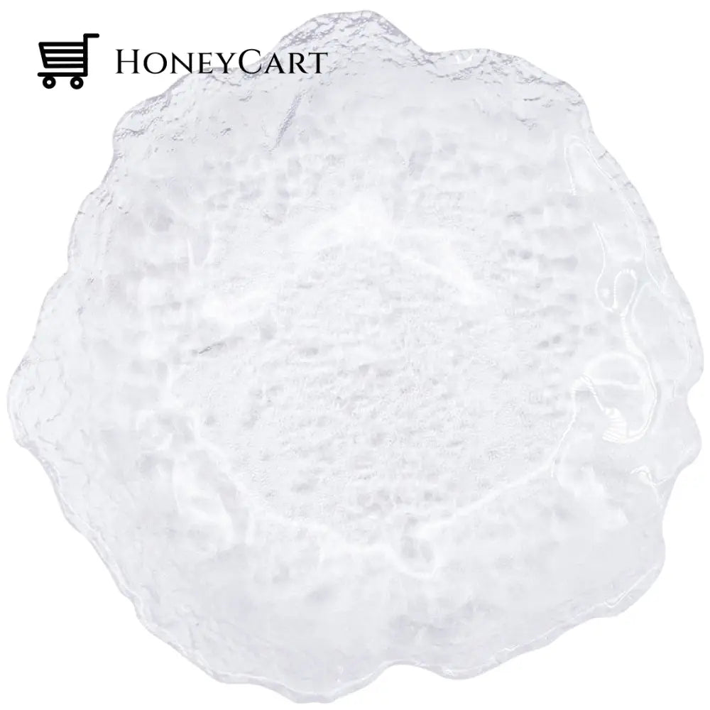 Nordic Frozen Style Glass Plates