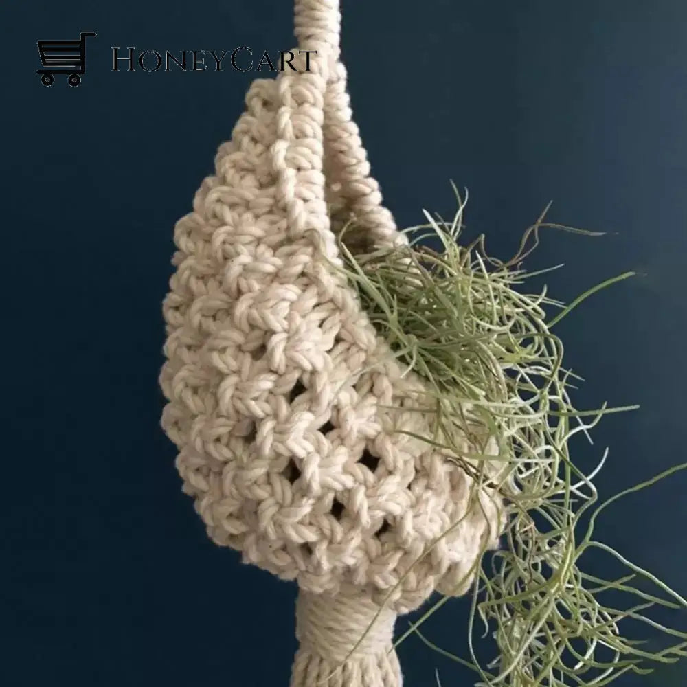 Nordic Hanging Macrame Flower Vase Plant Stands