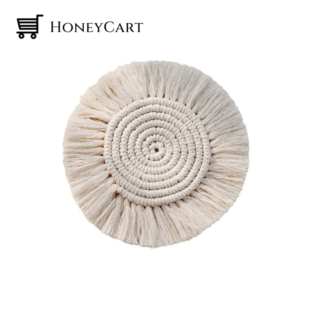 Nordic Macrame Cup Cloth Coaster Round Coasters