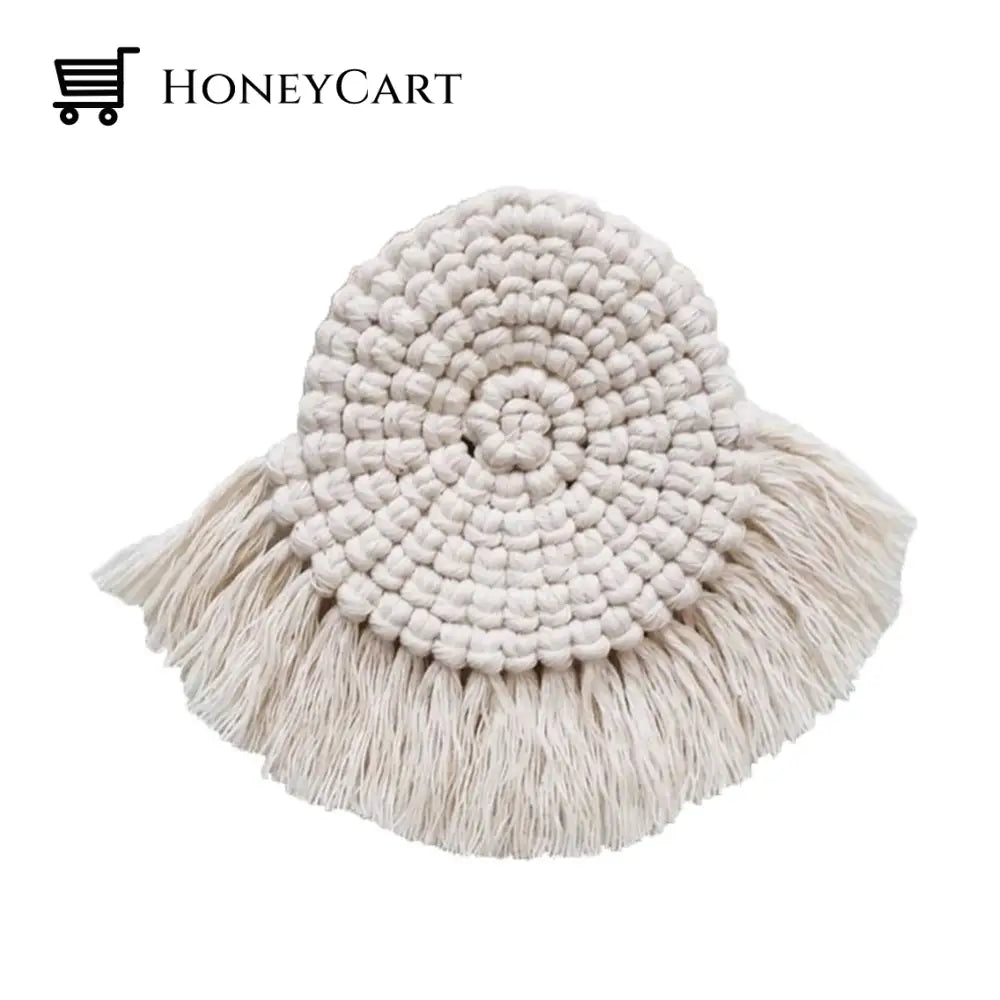 Nordic Macrame Cup Cloth Coaster Sector Coasters