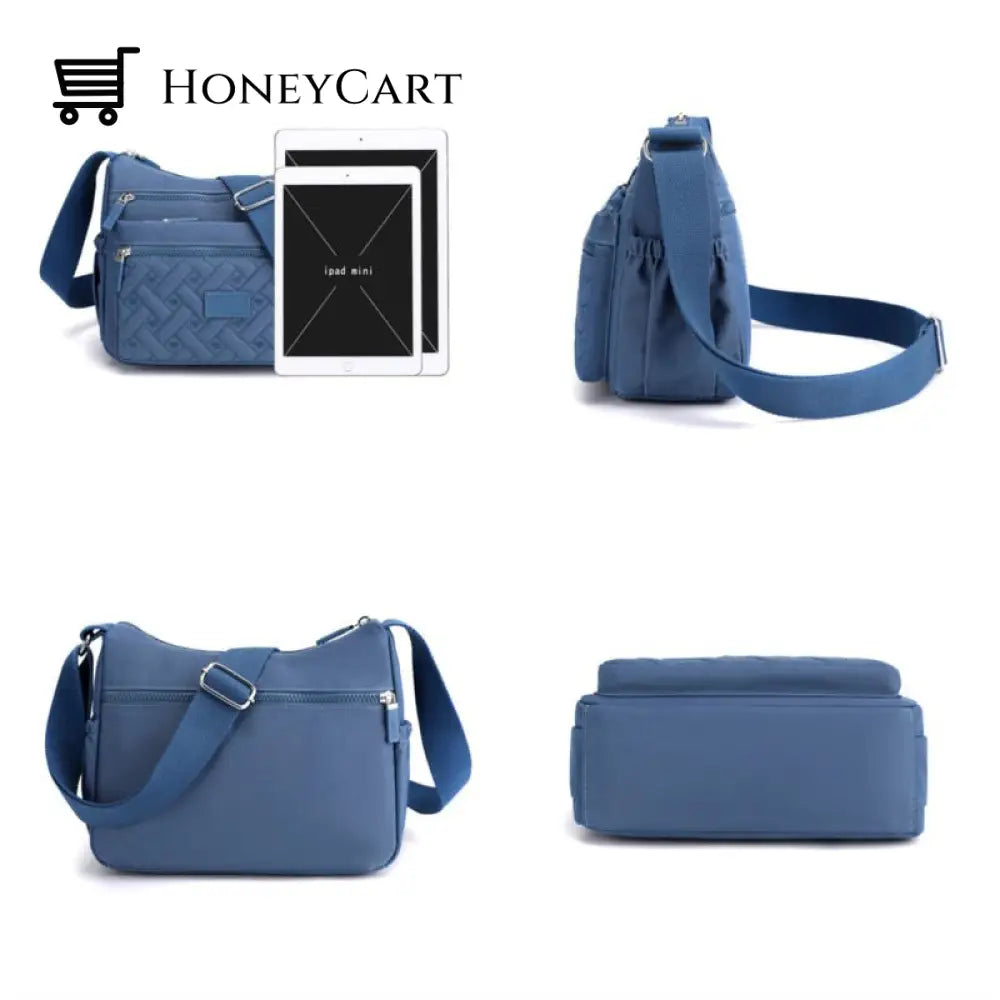 Nylon Shoulder Messenger Bag