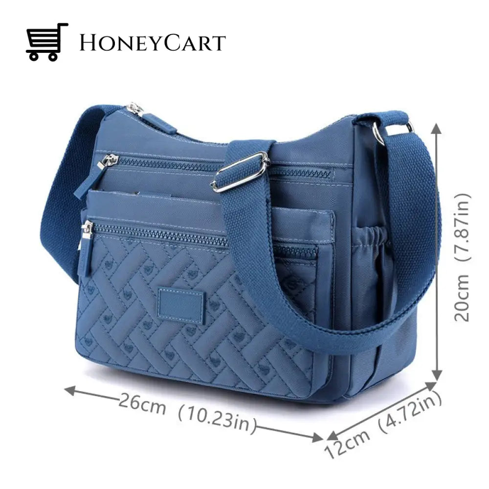 Nylon Shoulder Messenger Bag