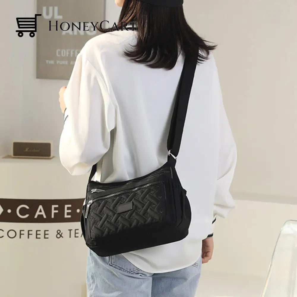 Nylon Shoulder Messenger Bag
