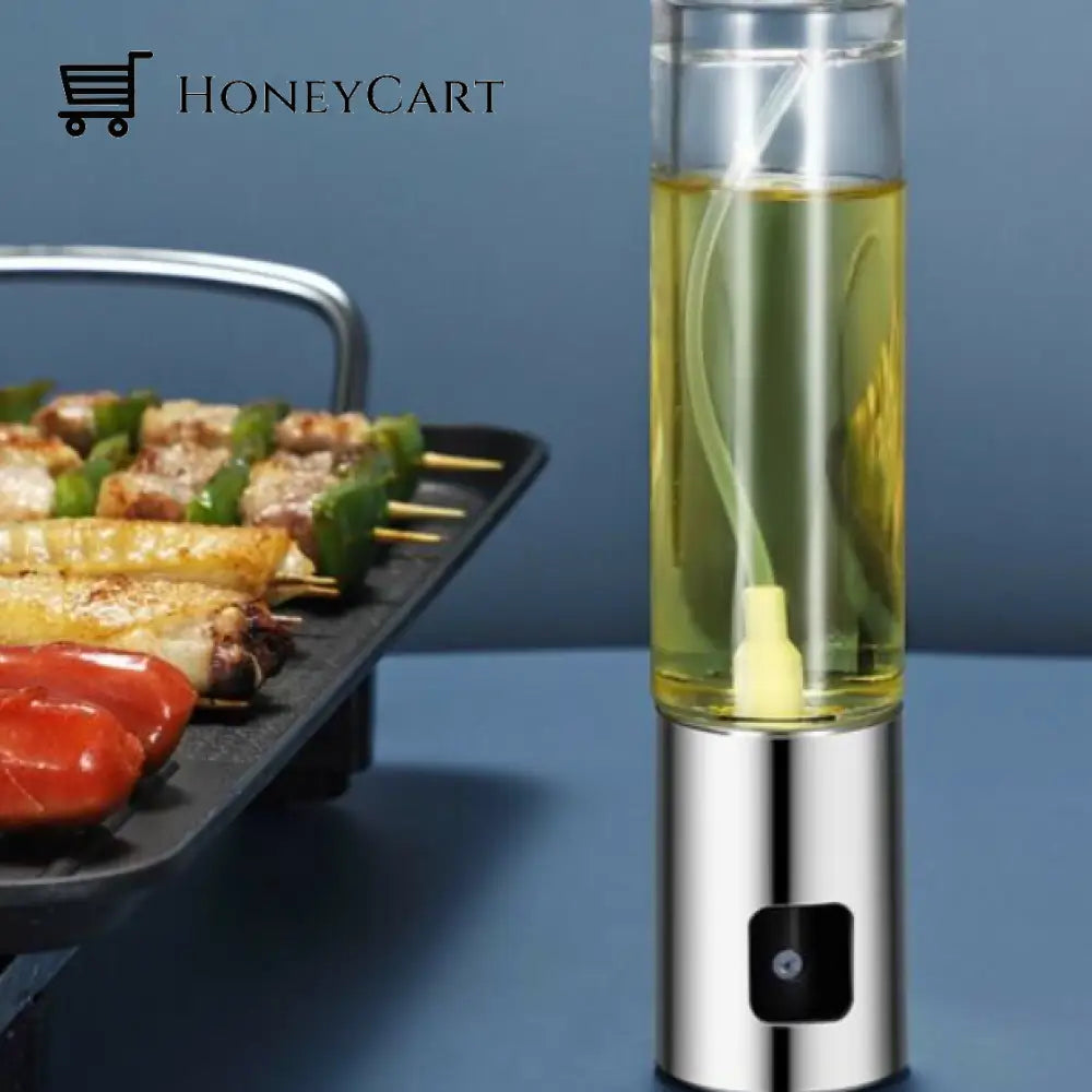 Olive Oil Sprayer Cooking Bbq Vinegar Dispenser Mister Pump Kitchen Bottle 100Ml Amazing Lifehacks