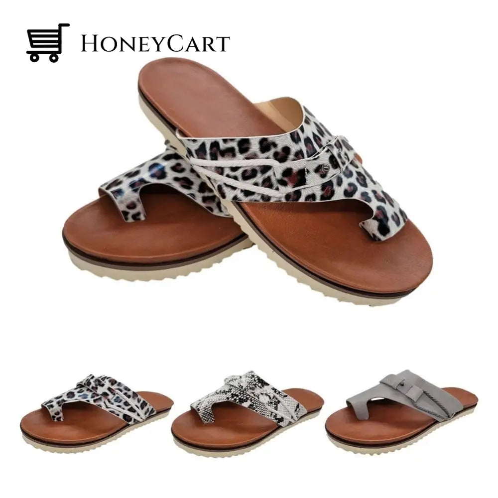Open Toe Sandals For Bunions And Hammertoes
