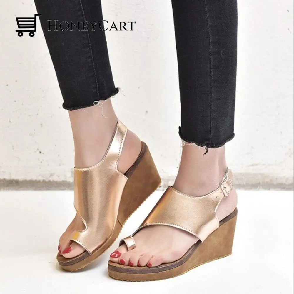 Orthopedic Bunion Corrector Woman Gladiator Sandals Shoes