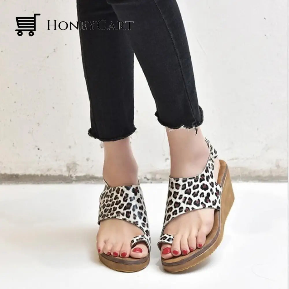 Orthopedic Bunion Corrector Woman Gladiator Sandals Shoes