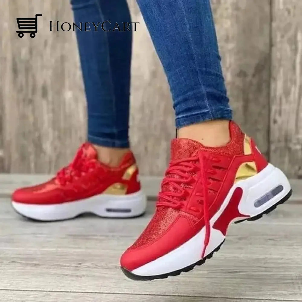Orthopedic Comfort Shoes Fits All Foot Types Red / 35 Hot Sale