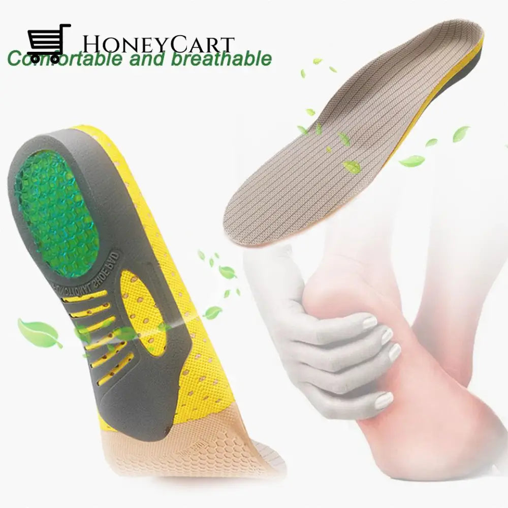 Orthopedic Insoles With Arch Support For Bunions And Flat Feet