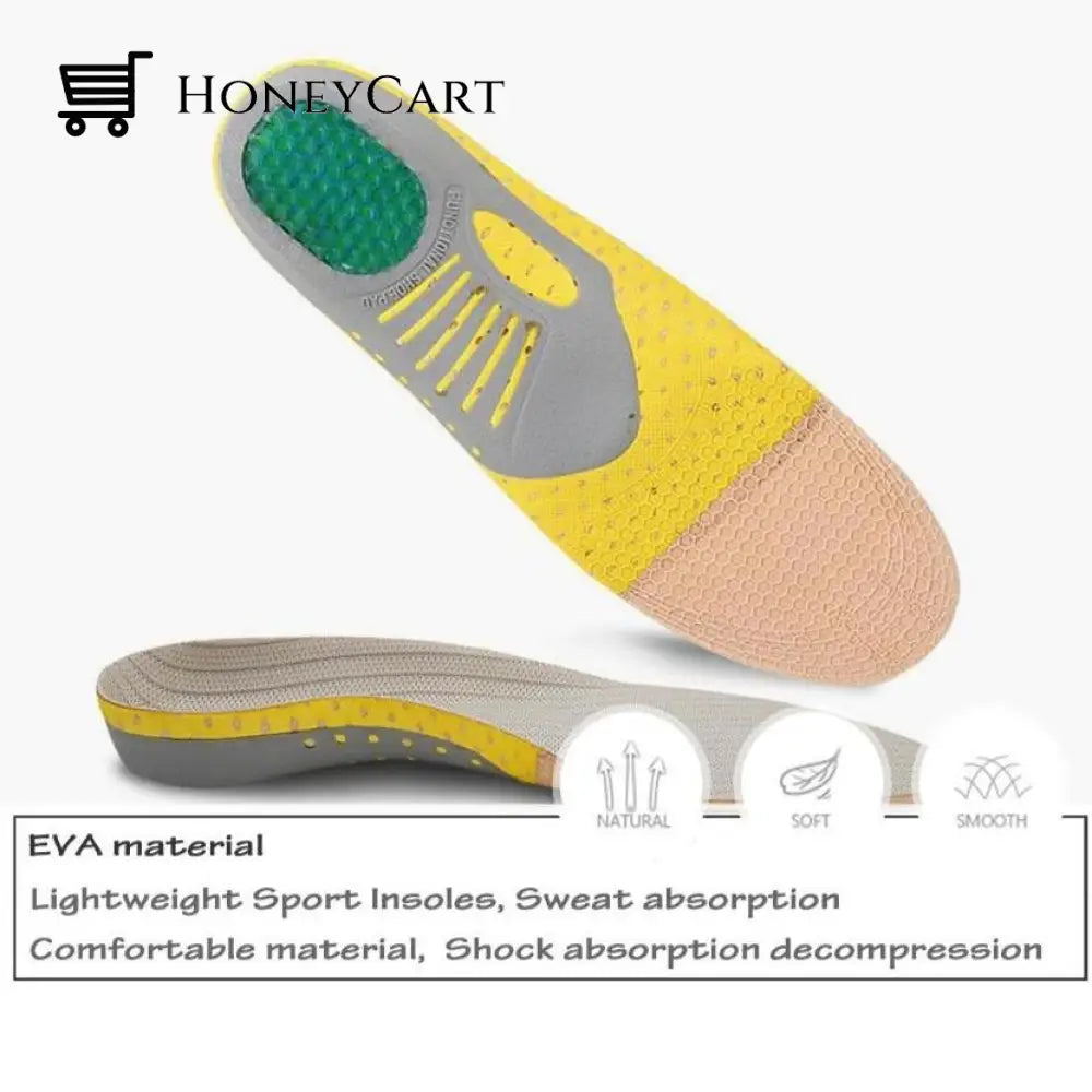 Orthopedic Insoles With Arch Support For Bunions And Flat Feet
