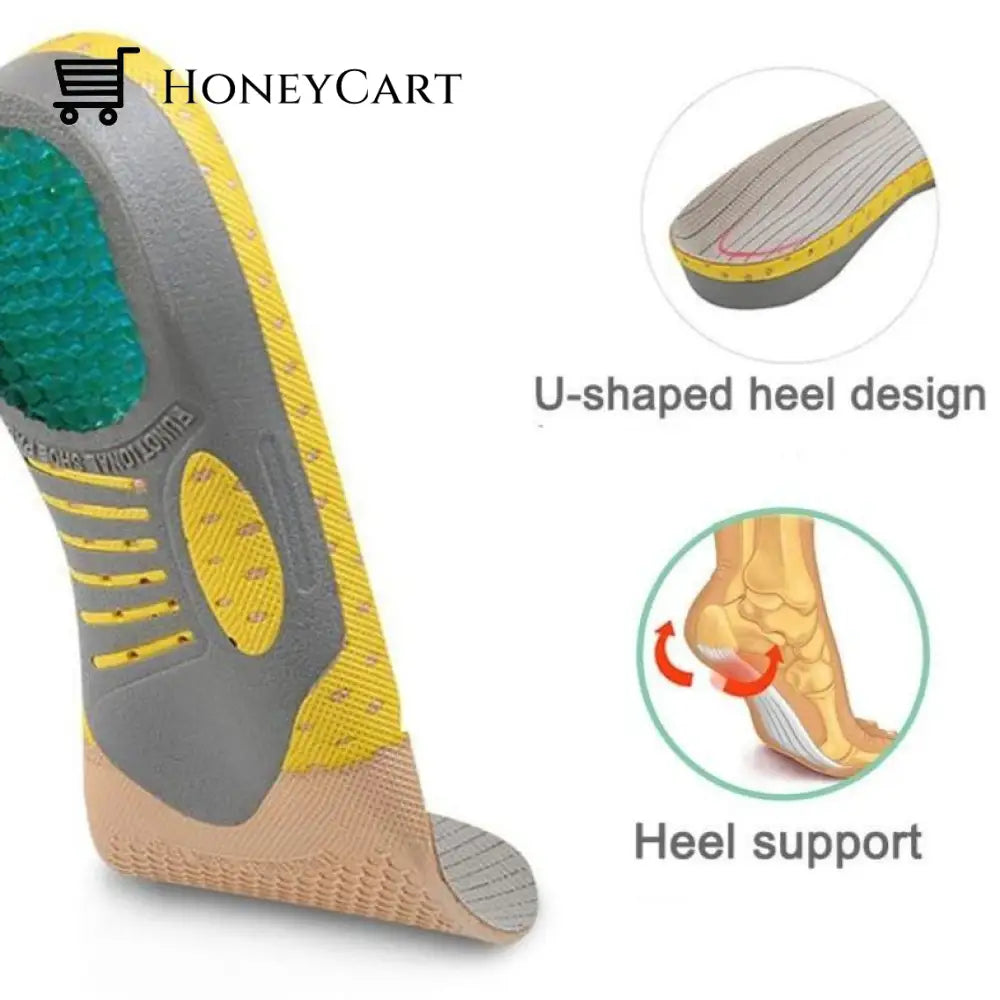 Orthopedic Insoles With Arch Support For Bunions And Flat Feet