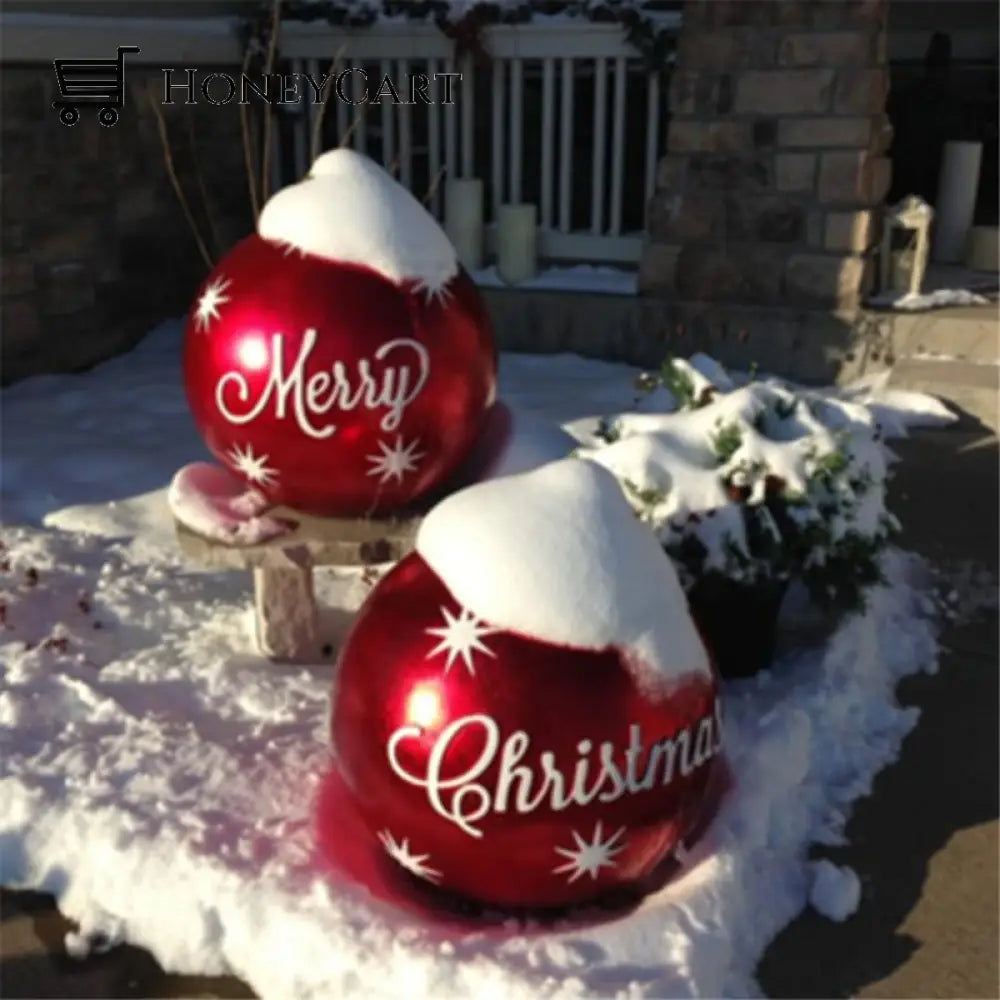 Outdoor Christmas Pvc Inflatable Decorated Ball