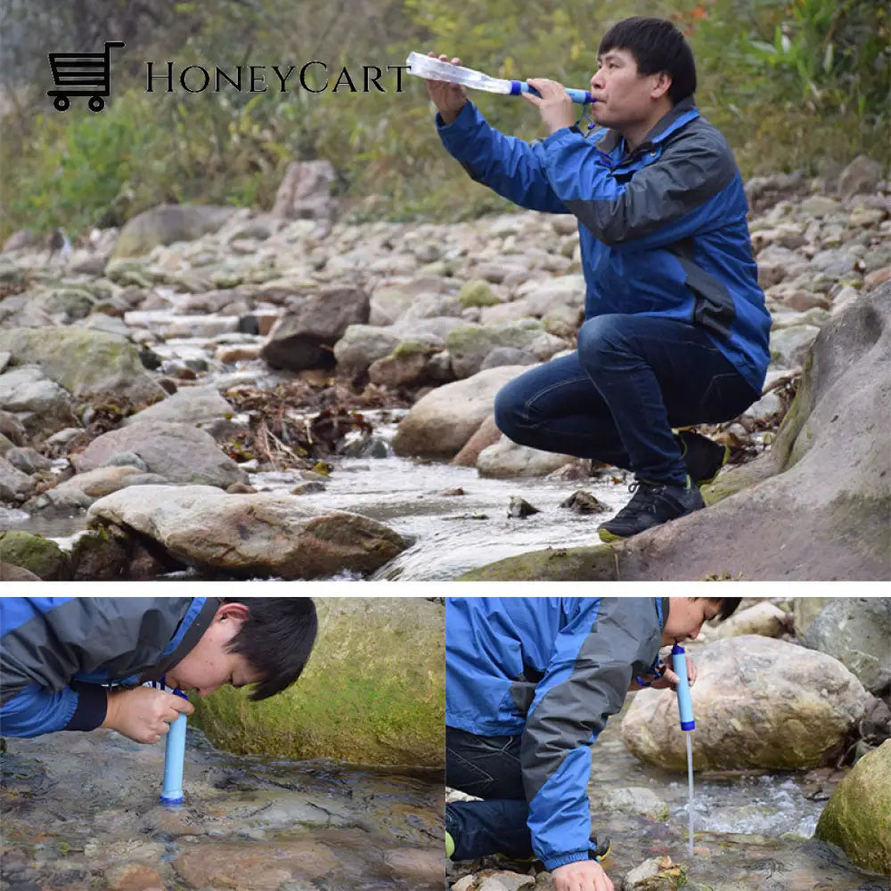 Outdoor Hiking Survival Portable Water Purifier Health Care
