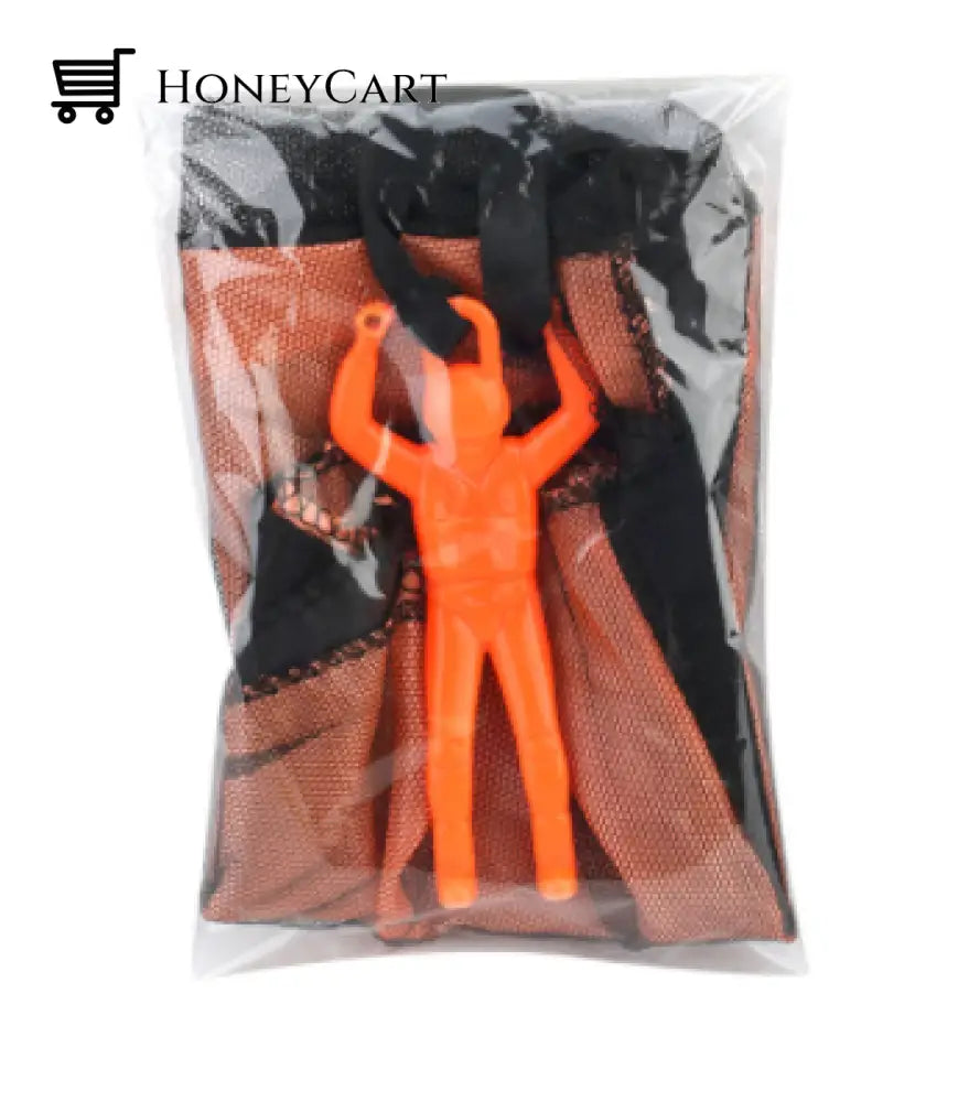 Outdoor Sports Children Throw Parachute Toys A Orange / 1Pc Cj