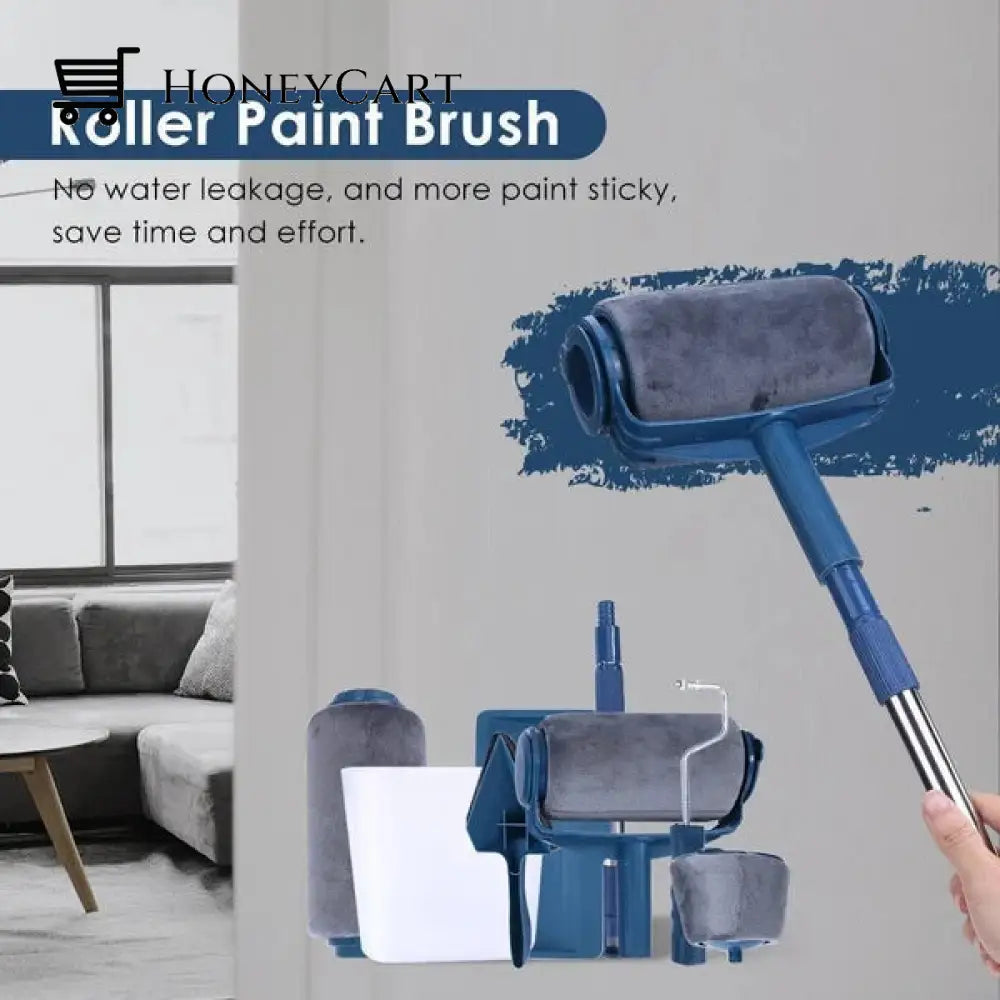 Paint Roller Brush Painting Handle Tool