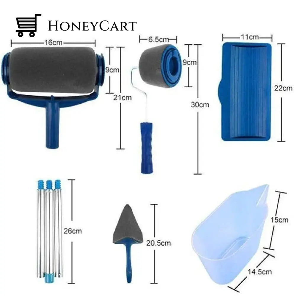 Paint Roller Brush Painting Handle Tool