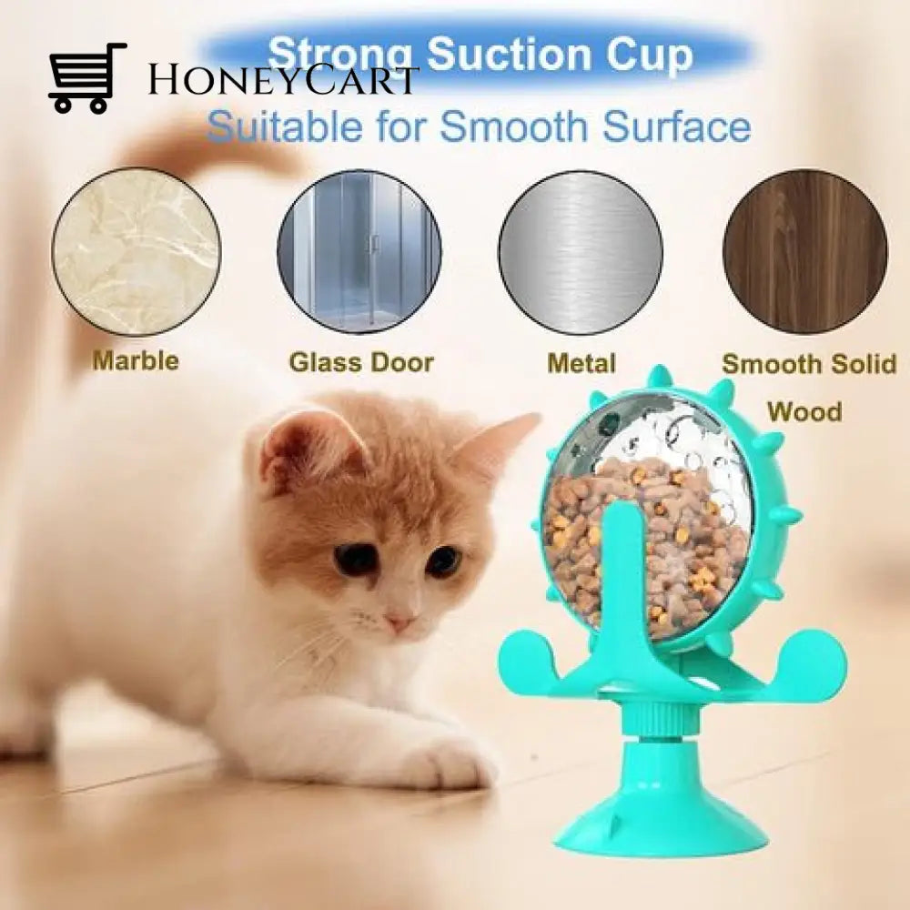 Pet Food Spinning Windmill