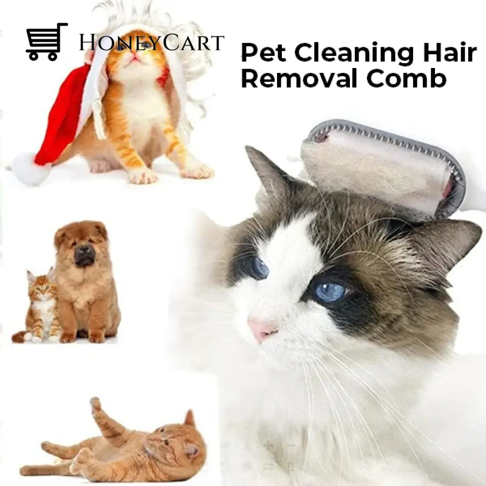 Pet Hair Removal Comb With Water Tank