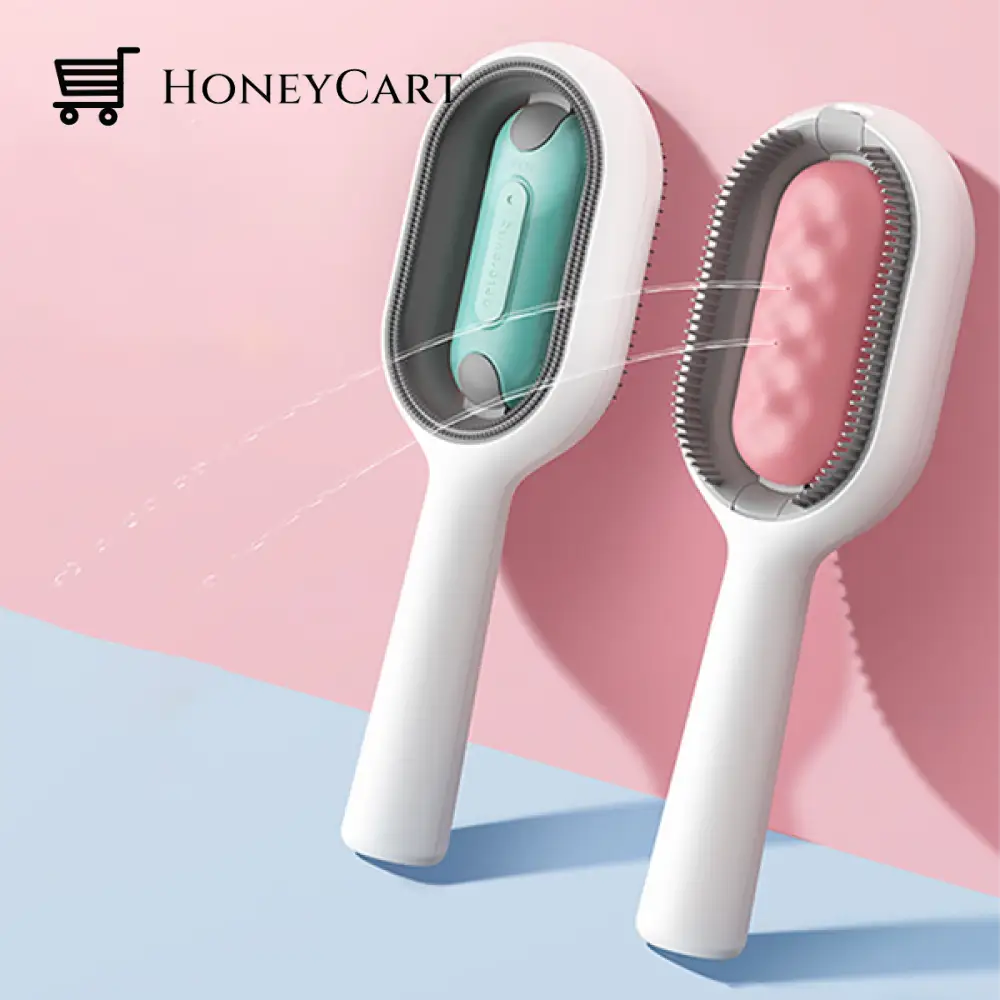 Pet Hair Removal Comb With Water Tank