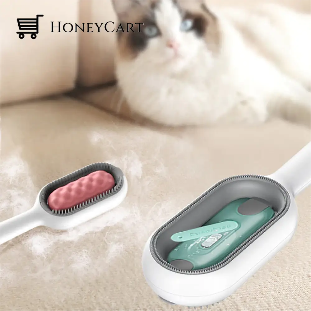 Pet Hair Removal Comb With Water Tank