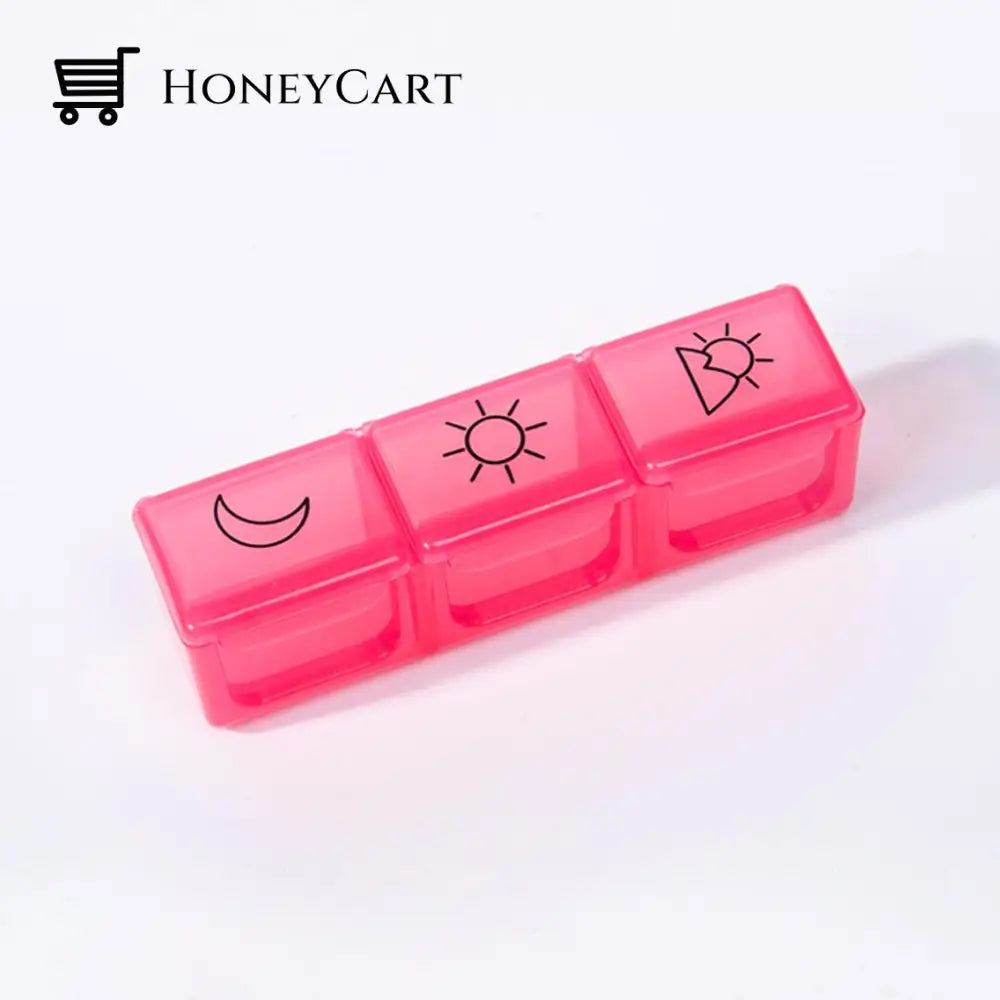 Pill Storage Box Plastic