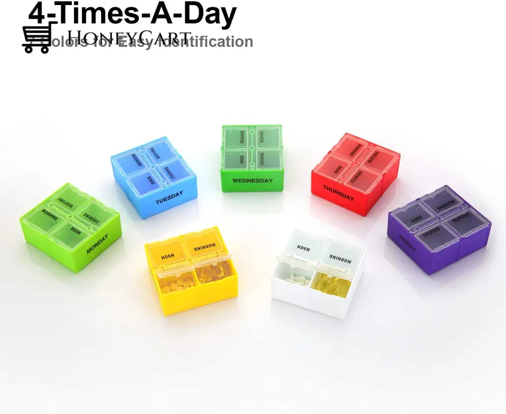 Pill Storage Box Plastic