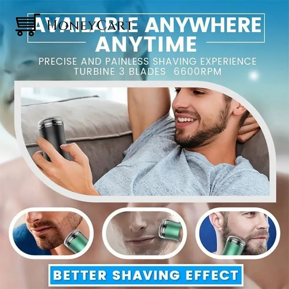 Pocket Size Washable Electric Razor