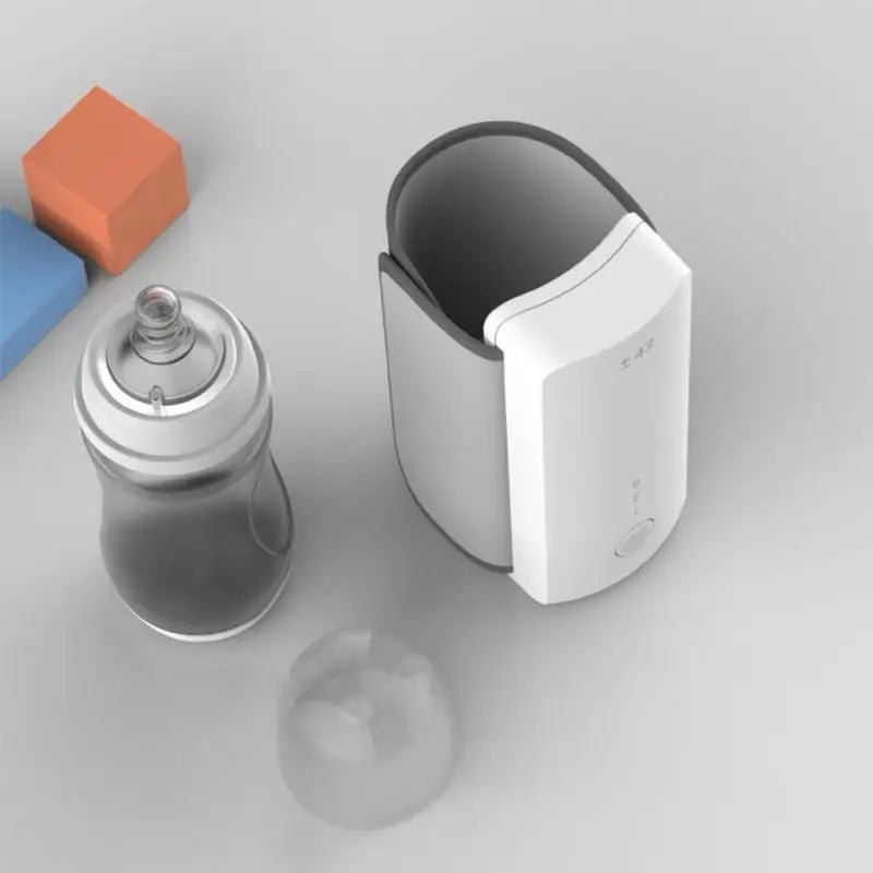 Portable Baby Bottle Warmer - Rechargeable 6 Levels Adjustment Baby Bottle Heater
