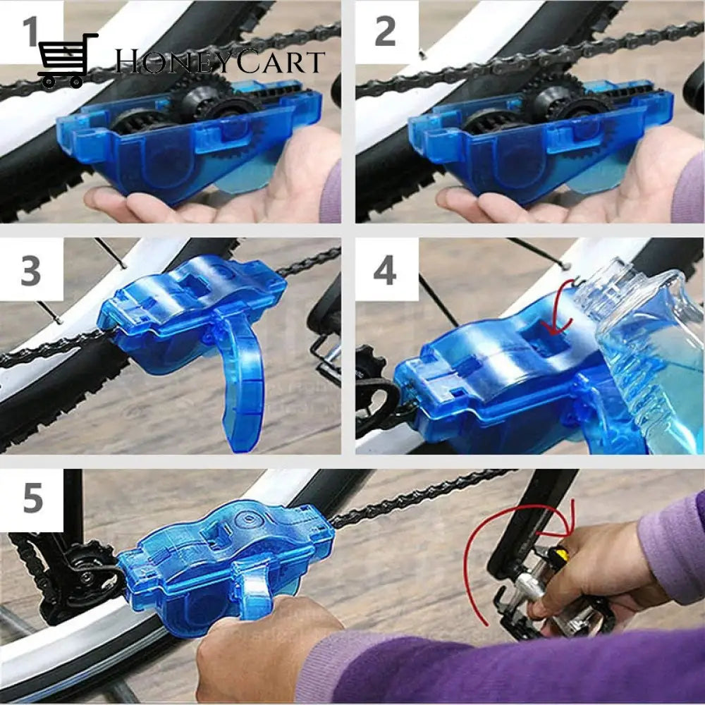 Portable Bicycle Chain Cleaner