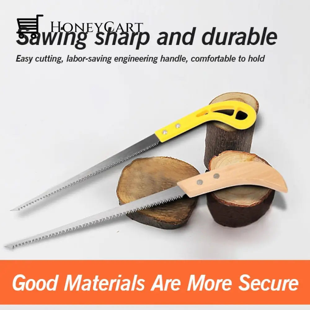 Portable Camping Handsaw Plastic Handle