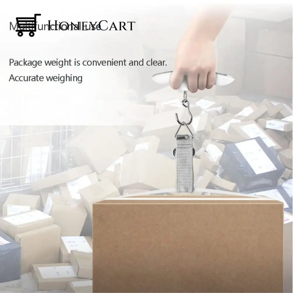 Portable Electronic Hook Scale With Strong Nylon Strap