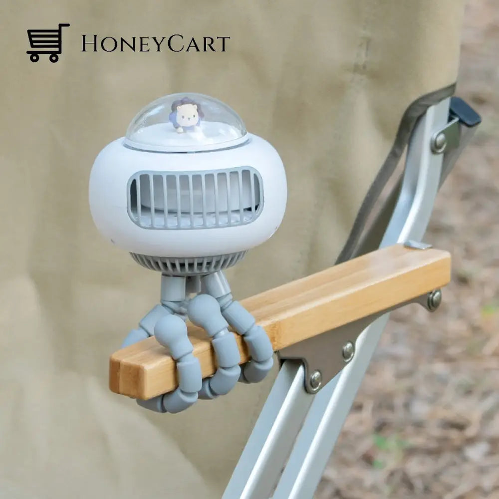Portable Flexible Cute Baby Stroller Fan Fans