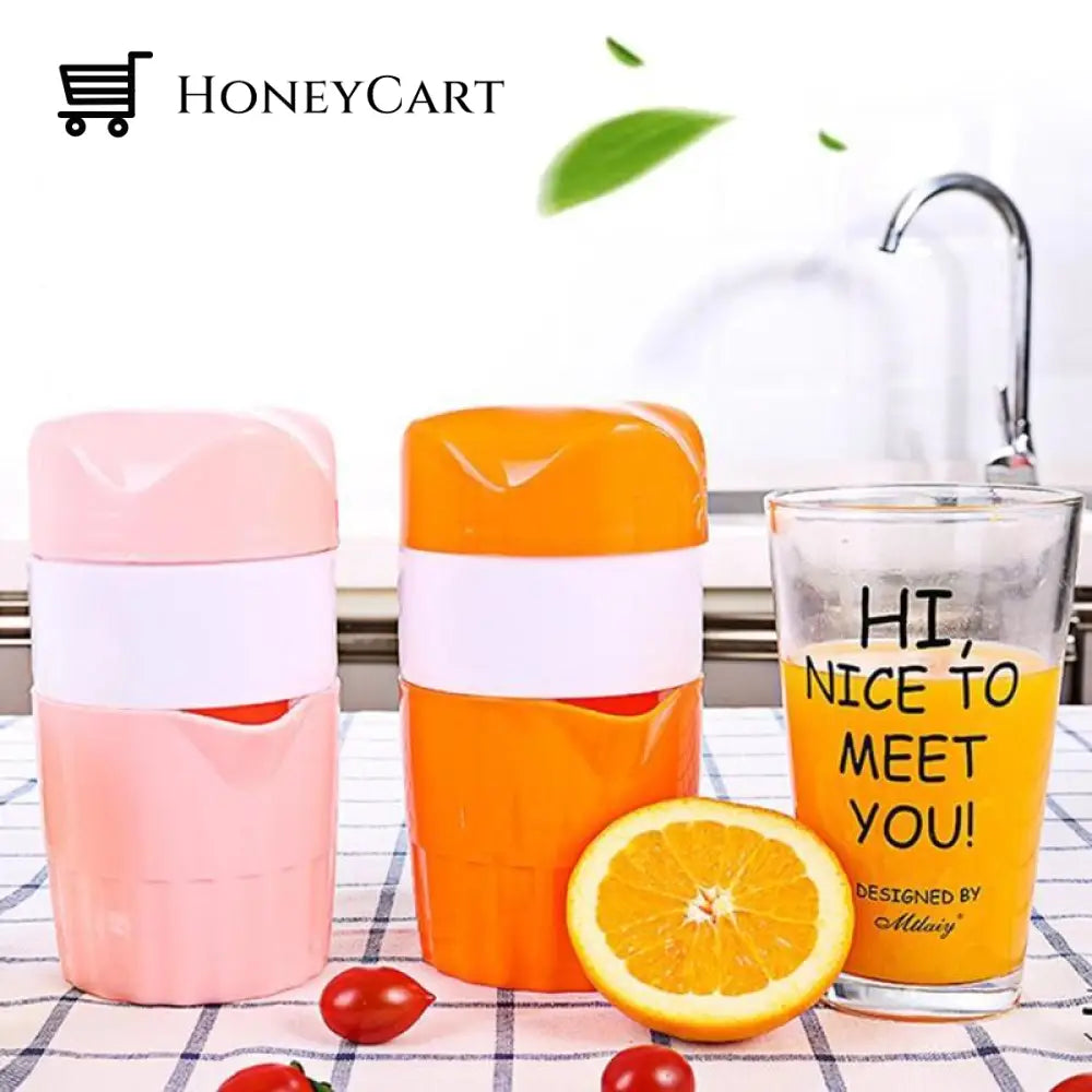 Portable Manual Juicer Fruit Squeezer Home & Garden