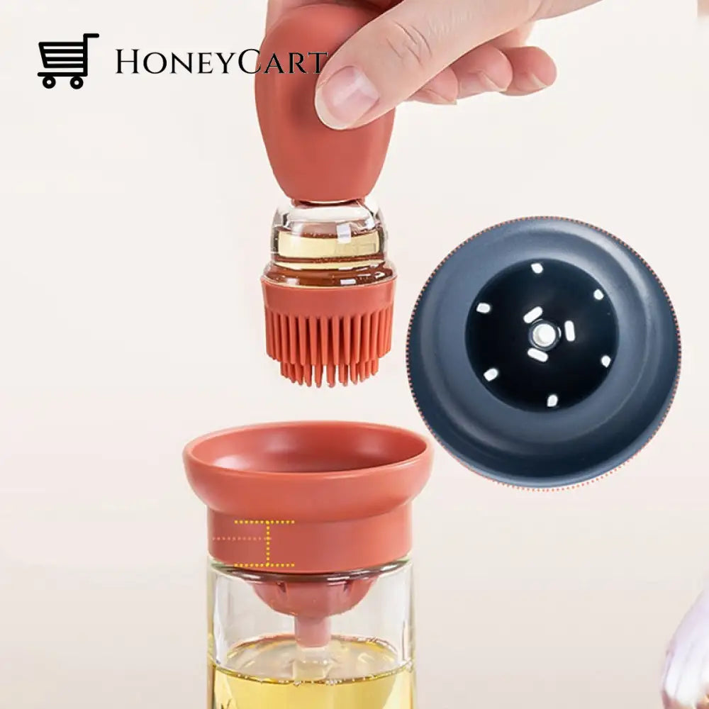 Portable Oil Sauce Seasoning Bottle Kitchen