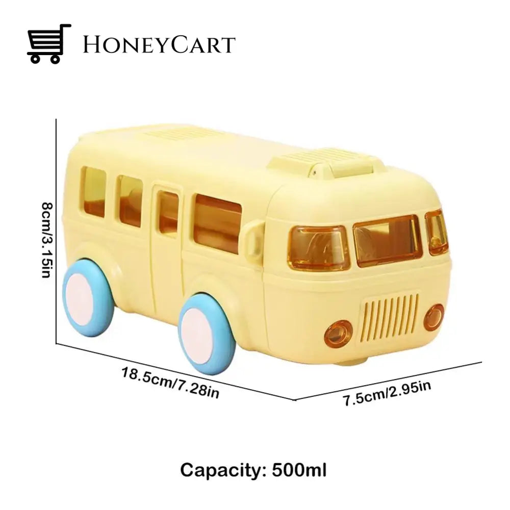 Portable Water Cup In Bus Shape