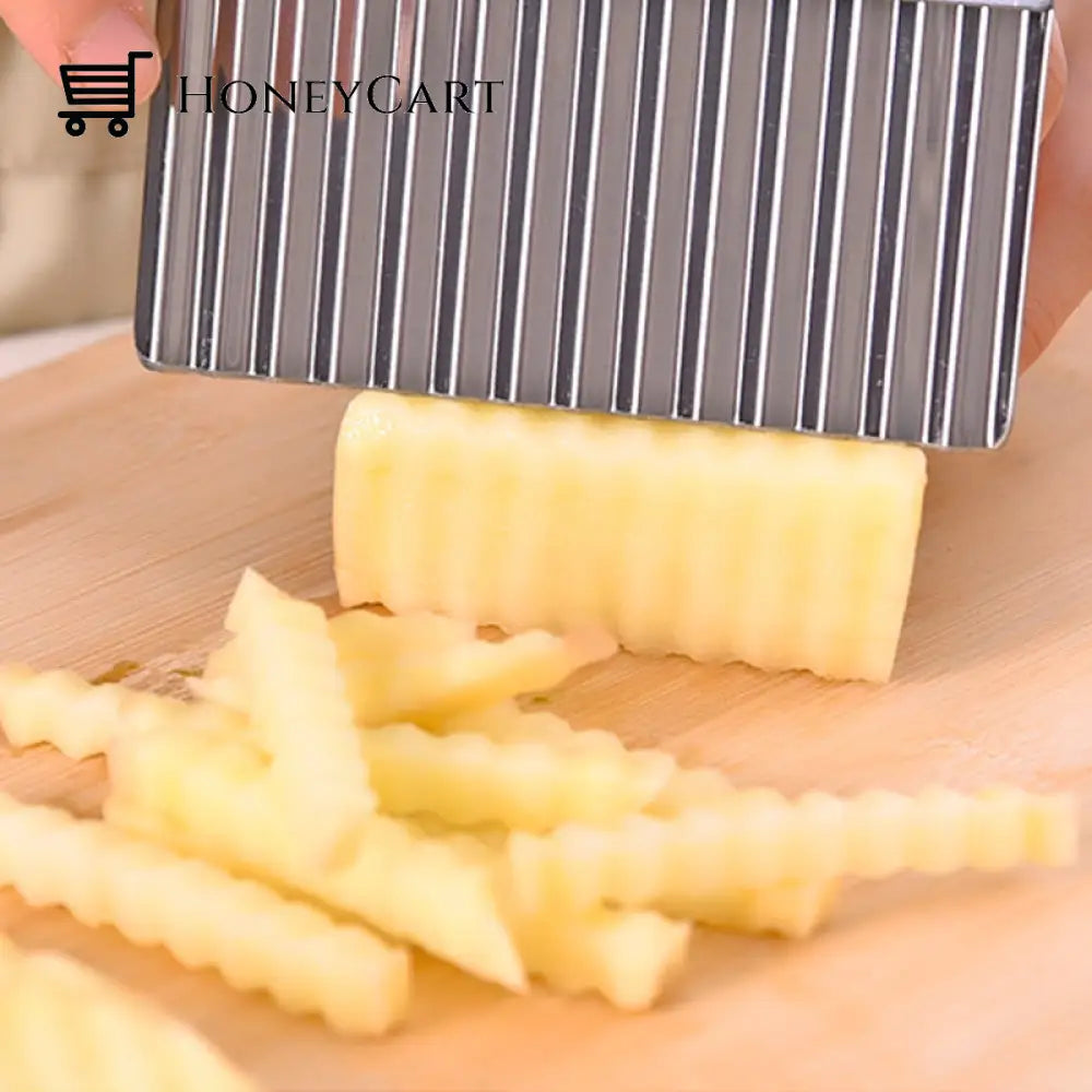 Potato Crinkle Cut Knife