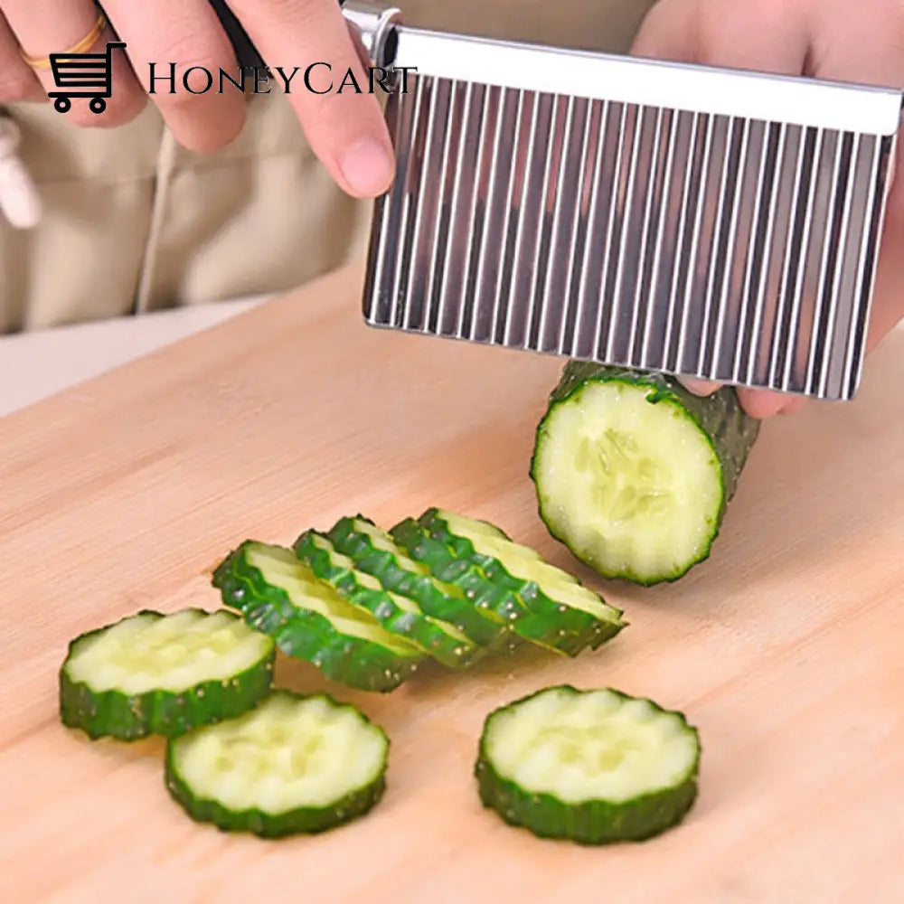 Potato Crinkle Cut Knife