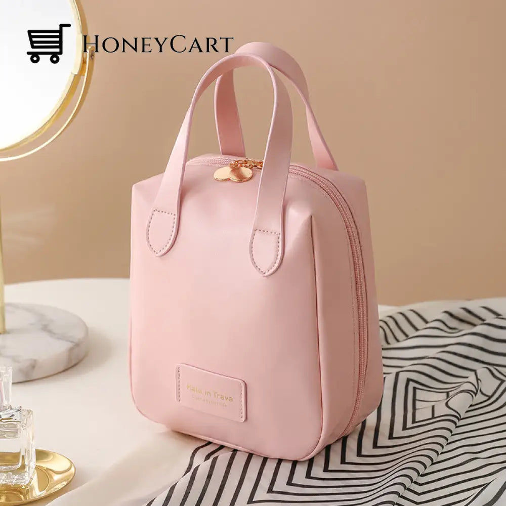Premium Makeup Bag Pink