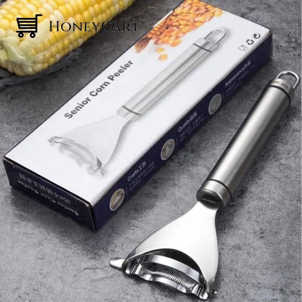 Premium Stainless Steel Corn Peeler