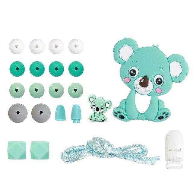 Silicone Teether Beads Set
