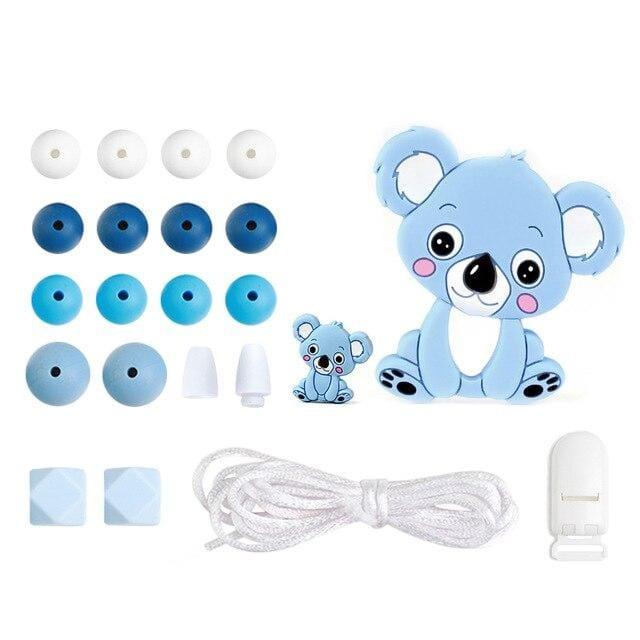 Silicone Teether Beads Set