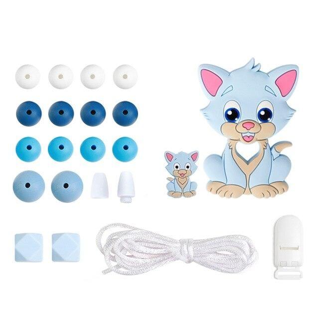 Silicone Teether Beads Set