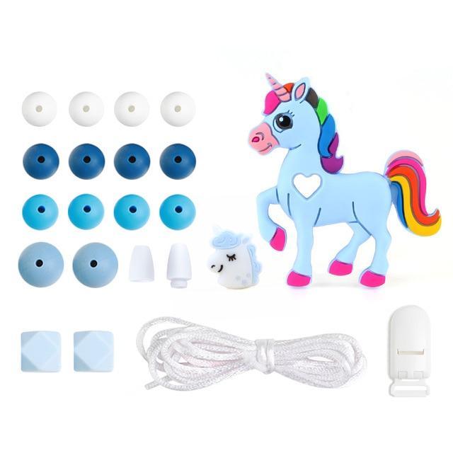 Silicone Teether Beads Set