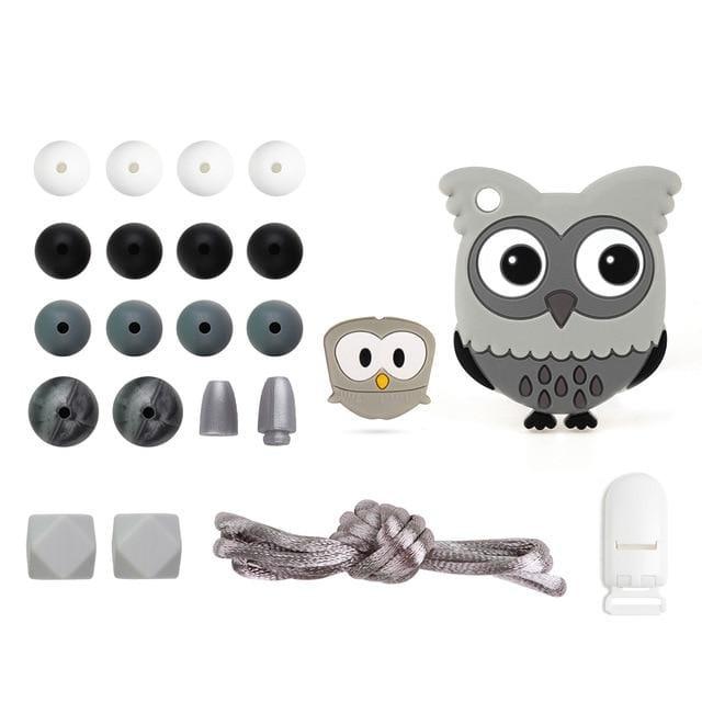 Silicone Teether Beads Set